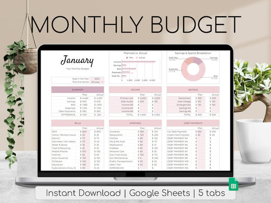 Monthly Budget